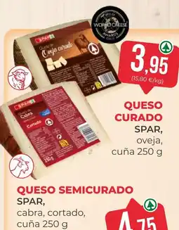 SPAR Gran Canaria spar queso curado oveja oferta