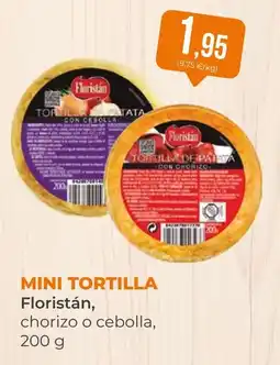 SPAR Gran Canaria Floristán mini tortilla chorizo o cebolla oferta