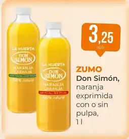 SPAR Gran Canaria Don Simón zumo naranja oferta