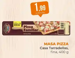 SPAR Gran Canaria Casa Tarradellas masa pizza familiar oferta