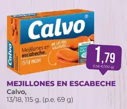 SPAR Gran Canaria Calvo mejillones en escabeche oferta