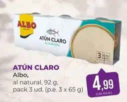 SPAR Gran Canaria Albo atún claro oferta