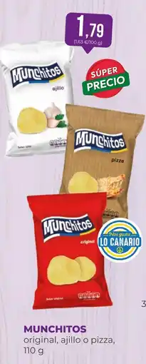 SPAR Gran Canaria Munchitos original, ajillo o pizza oferta