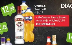 SPAR Gran Canaria Smirnoff vodka oferta