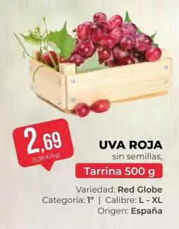 SPAR Gran Canaria Uva roja oferta
