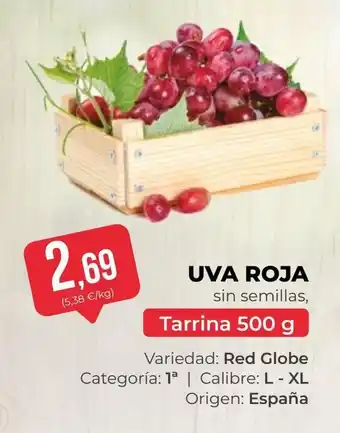 SPAR Gran Canaria Uva roja oferta