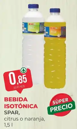 SPAR Gran Canaria spar bebida isotónica citrus o naranja oferta