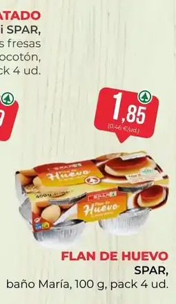 SPAR Gran Canaria SPAR flan de huevo oferta