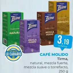 SPAR Gran Canaria Tirma café molido oferta