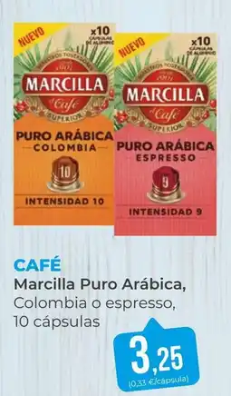 SPAR Gran Canaria Marcilla Puro Arábica, Colombia o espresso oferta