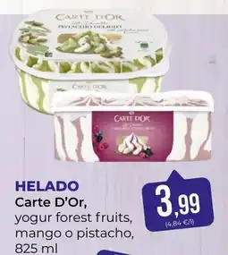SPAR Gran Canaria Carte D'Or yogur forest fruits mango o pistacho oferta