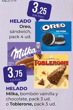 SPAR Gran Canaria Oreo helado sándwich oferta
