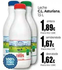 Unide Supermercados Leche C.L. Asturiana oferta