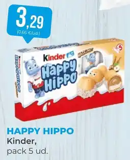 SPAR Gran Canaria Kinder happy hippo oferta