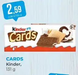 SPAR Gran Canaria Kinder cards oferta