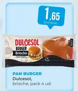 SPAR Gran Canaria Dulcesol pan burger brioche oferta