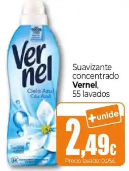 Unide Supermercados Vernel suavizante concentrado oferta