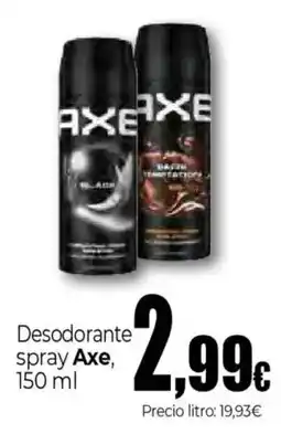 Unide Supermercados Desodorante spray Axe oferta