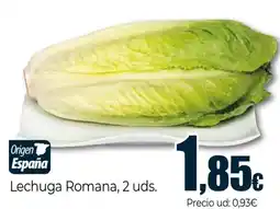 Unide Supermercados Lechuga Romana oferta