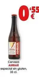 TOP Cash & Carry Ambar - cerveza especial sin gluten oferta