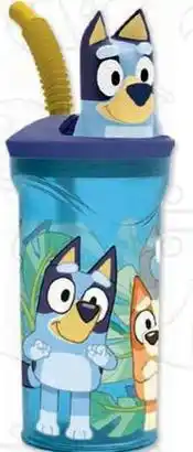 Don Dino Vaso figurita 3d bluey con canita oferta