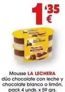 TOP Cash & Carry La lechera - mousse duo chocolate con leche y chocolate blanco o limon oferta