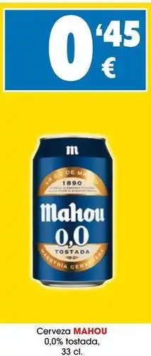 TOP Cash & Carry Mahou - cerveza oferta