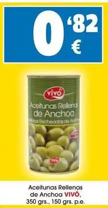 TOP Cash & Carry Vivo cheff - aceitunas rellenas de anchoa oferta