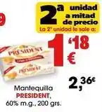 TOP Cash & Carry Président - mantequilla oferta