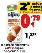 TOP Cash & Carry Alpro - bebida de almendras original o sin azucar oferta