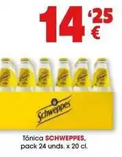 TOP Cash & Carry Schweppes - tonica oferta