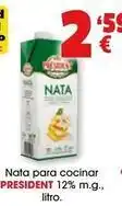 TOP Cash & Carry Président - nata para cocinar oferta