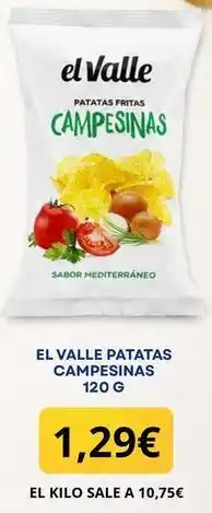 Sangüi El valle - patatas campesinas oferta
