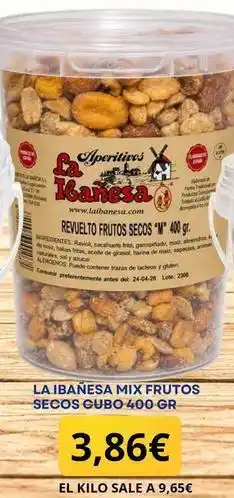 Sangüi Laibañesa mix frutos secos oferta