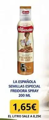 Sangüi La española - semillas especial freidora spray oferta