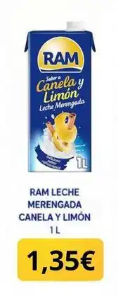 Sangüi Ram - leche merenada canela y limón oferta