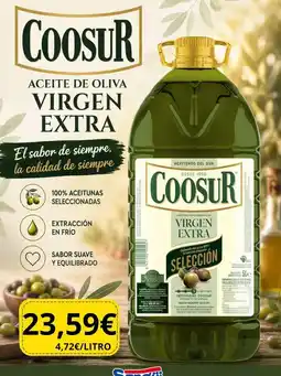 Sangüi Coosur - aceite de oliva virgen extra oferta