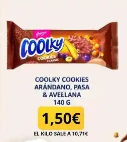 Sangüi Cookies arandano, pasa & avellana oferta