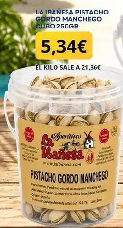 Sangüi Origen - pistacho gordo manchego oferta
