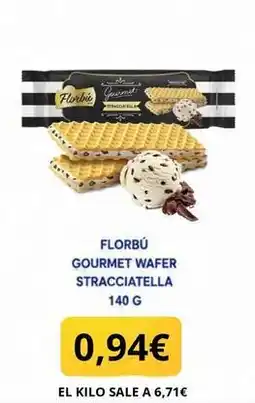 Sangüi Florbu - gourmet wafer stracciatella oferta