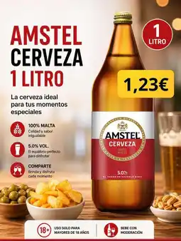Sangüi Amstel - cerveza oferta