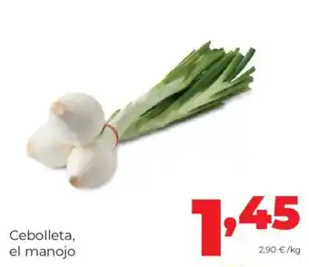 Cebolleta, el manojo