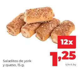 Alimerka Saladitos de york y queso oferta