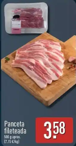 ALDI Panceta fileteada oferta
