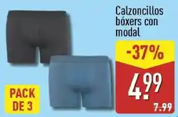 ALDI Calzoncillos bóxers con modal oferta