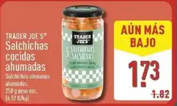 ALDI Trader Joe's salchichas cocidas ahumadas oferta