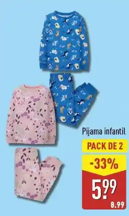 ALDI Pijama infantil oferta