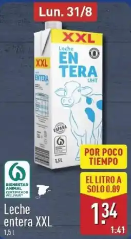 ALDI Leche entera XXL oferta
