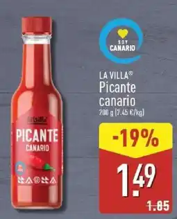 ALDI La Villa Picante canario oferta