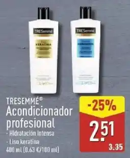 ALDI TRESEMME Acondicionador profesional oferta